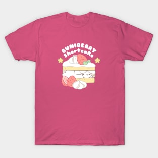 Cute Bunny Sleeping in the Middle of Buniberry Shortcake T-Shirt